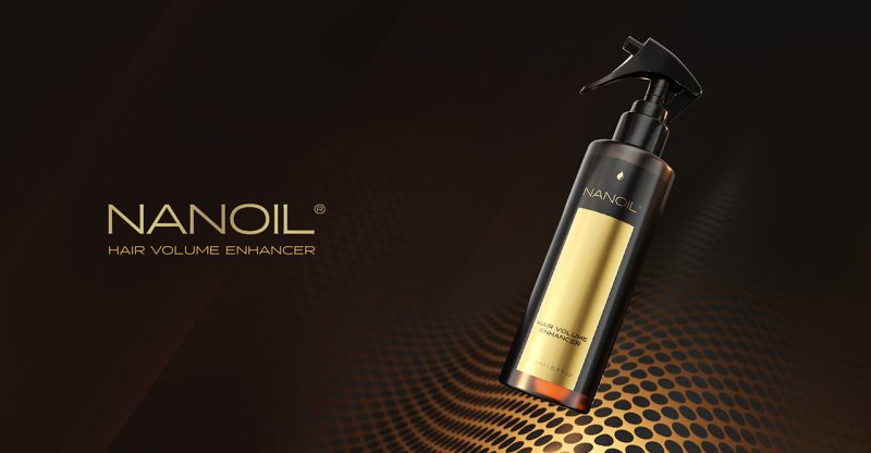 spray para um cabelo mais volumoso nanoil