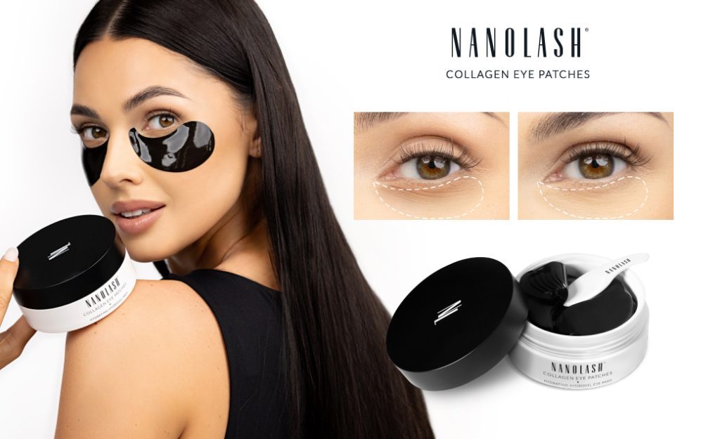 discos de colagénio para os olhos nanolash